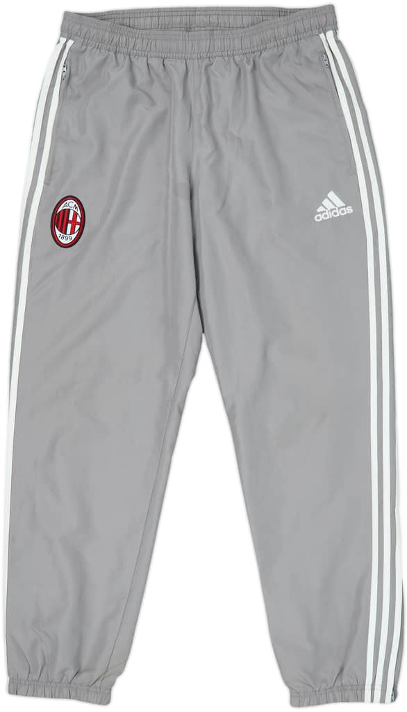 2015-16 AC Milan adidas Track Pants/Bottoms - 6/10 - (L)