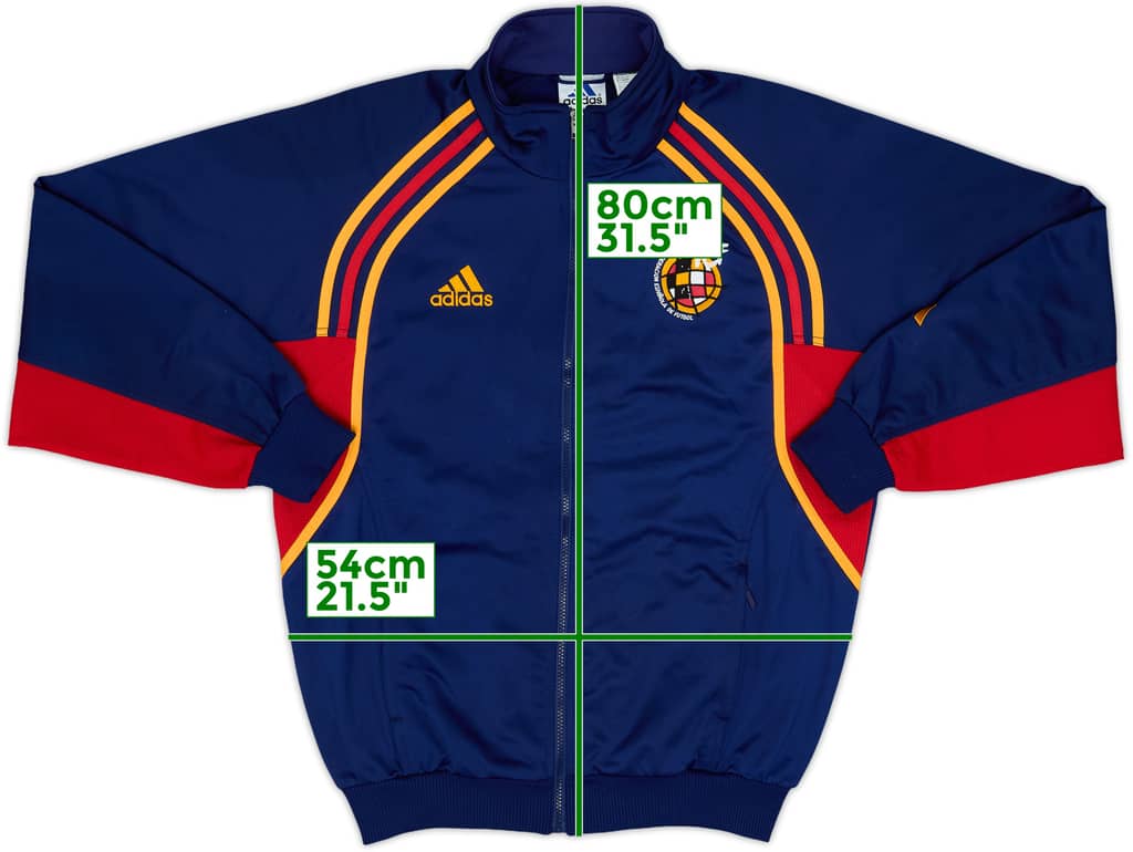 2000-01 Spain adidas Track Jacket - 6/10 - (M/L)