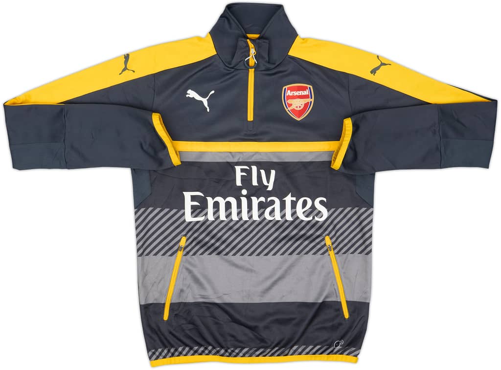2016-17 Arsenal Puma 1/4 Zip Drill Top - 10/10 - (S)