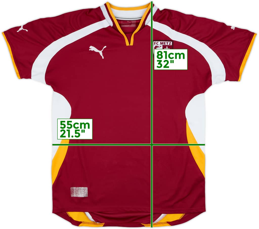 2001-02 Metz Home Shirt - 8/10 - (L)