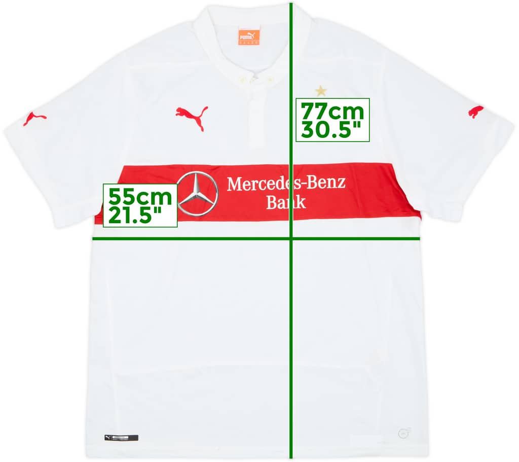 2014-15 Stuttgart Home Shirt - 10/10 - (XL)