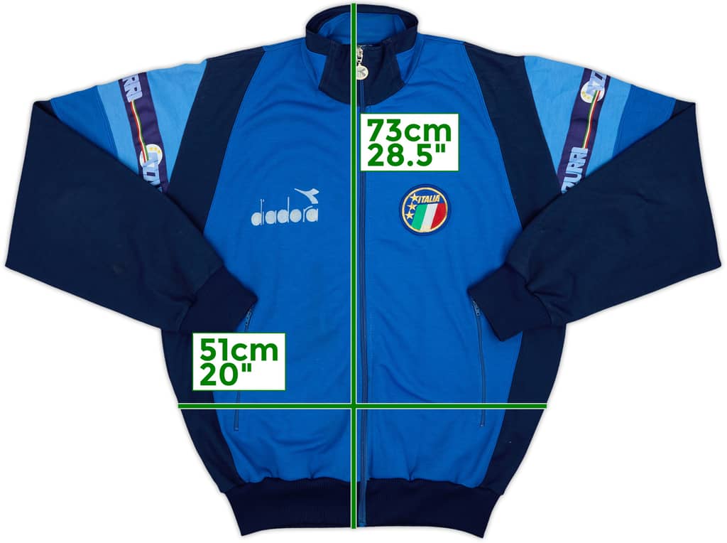 1990 Italy Diadora Track Jacket - 7/10 - (L)