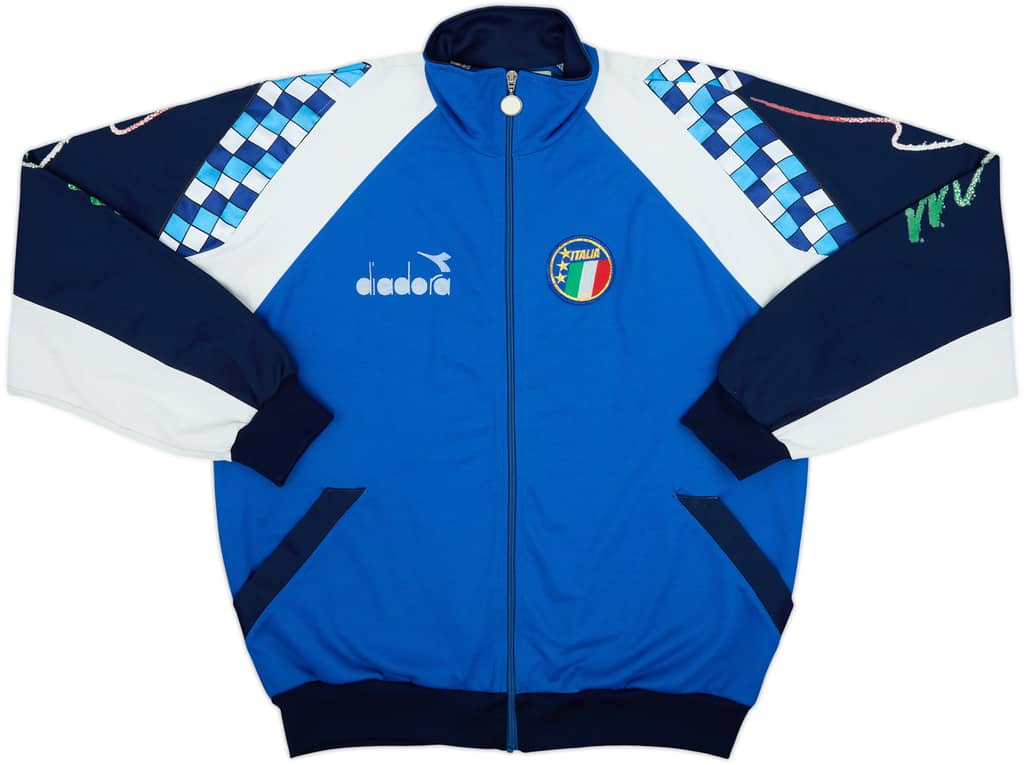 1990 Italy Diadora Track Jacket - 7/10 - (XL)