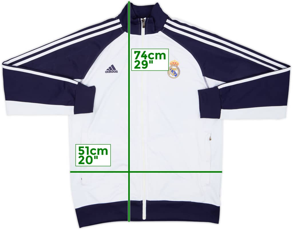 2012-13 Real Madrid adidas Track Jacket - 6/10 - (M)
