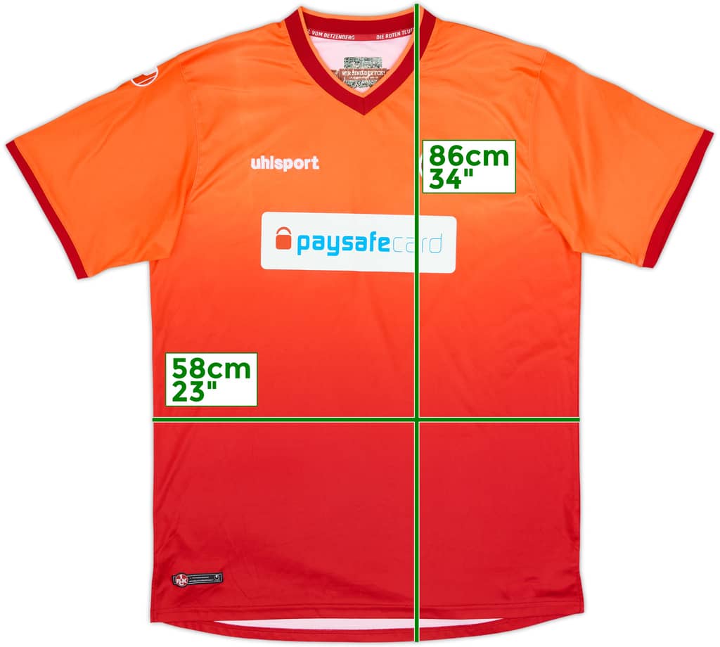 2014-15 Kaiserslautern Home Shirt - 8/10 - (XL)