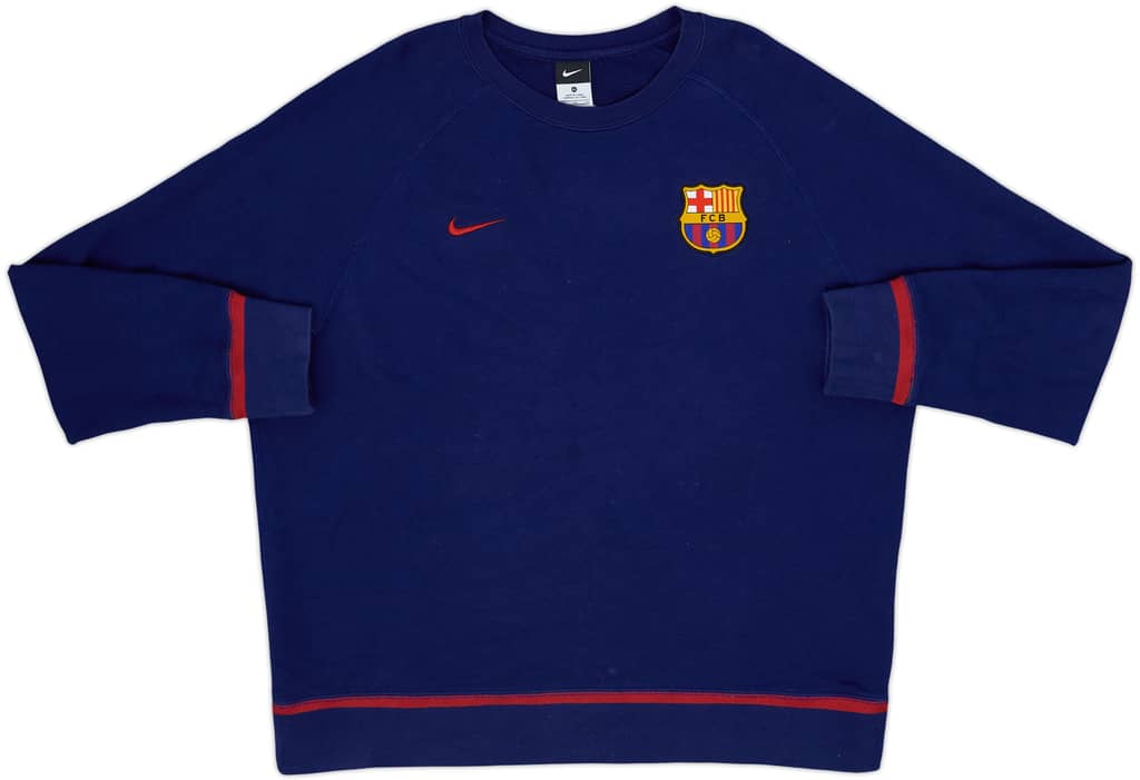 2016-17 Barcelona Nike Sweat Top - 7/10 - (XL)