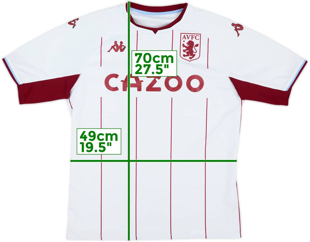 2021-22 Aston Villa Away Shirt - 4/10 - (M)