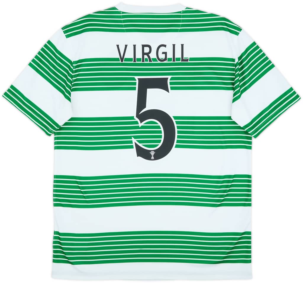2013-15 Celtic Home Shirt Virgil #5