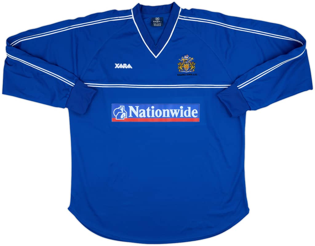 2001-02 Halifax Town Home L/S Shirt - 8/10 - (XL)