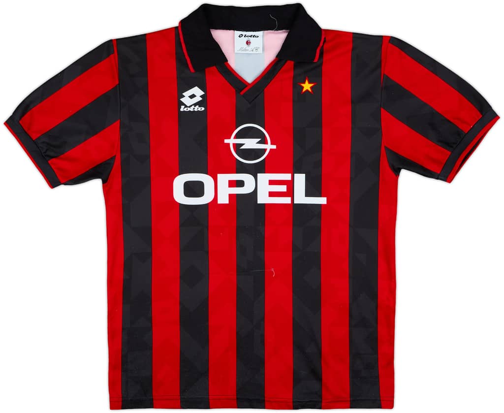 1994-95 AC Milan Home Shirt - 5/10 - (L)