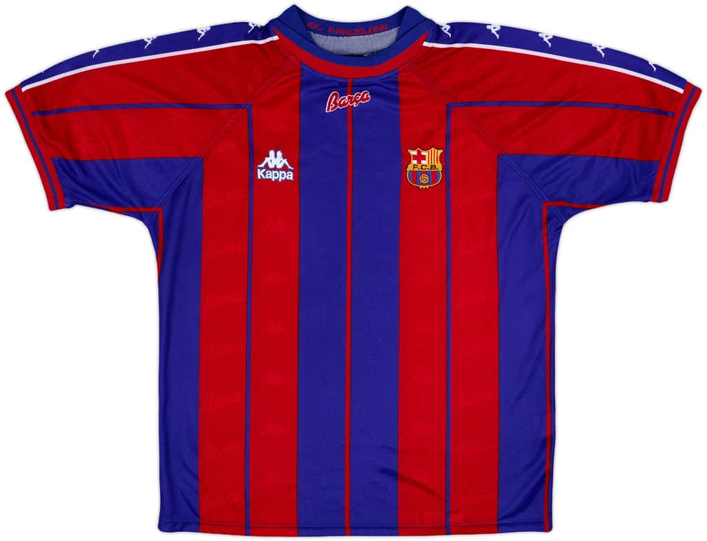 1997-98 Barcelona Home Shirt - 8/10 - (M)