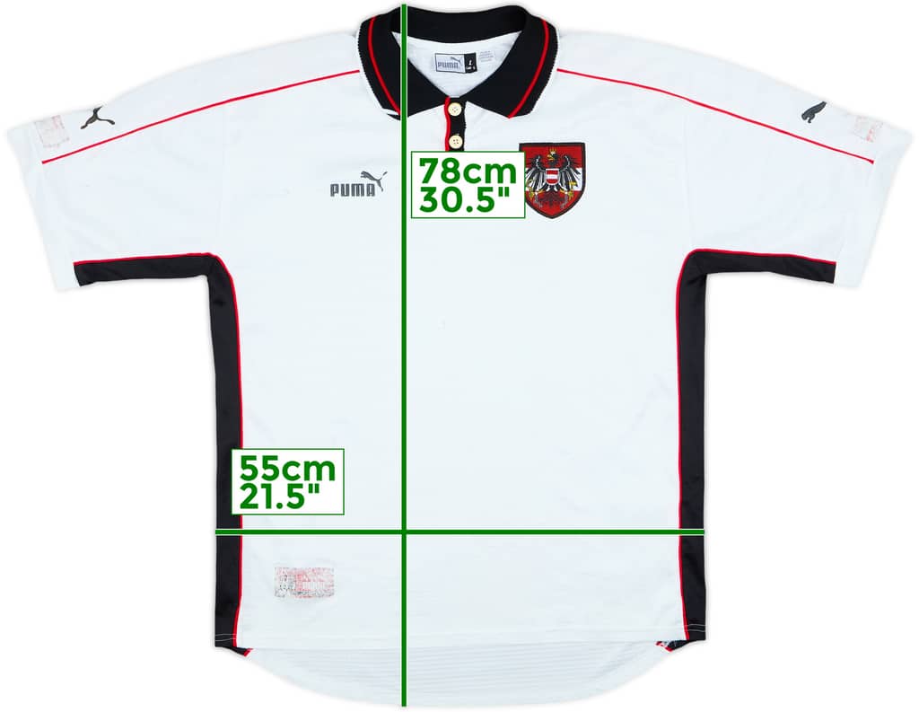 2000-02 Austria Home Shirt - 5/10 - (L)