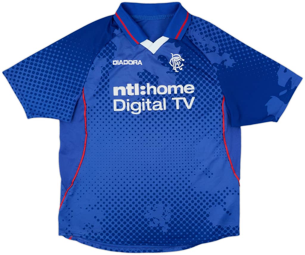2002-03 Rangers Home Shirt - 7/10 - (M)
