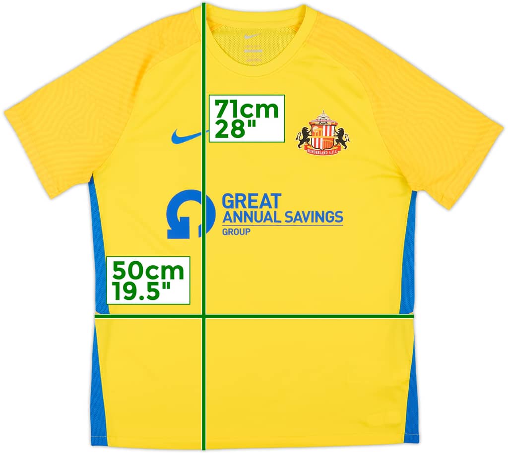 2021-22 Sunderland Away Shirt - 8/10 - (L)
