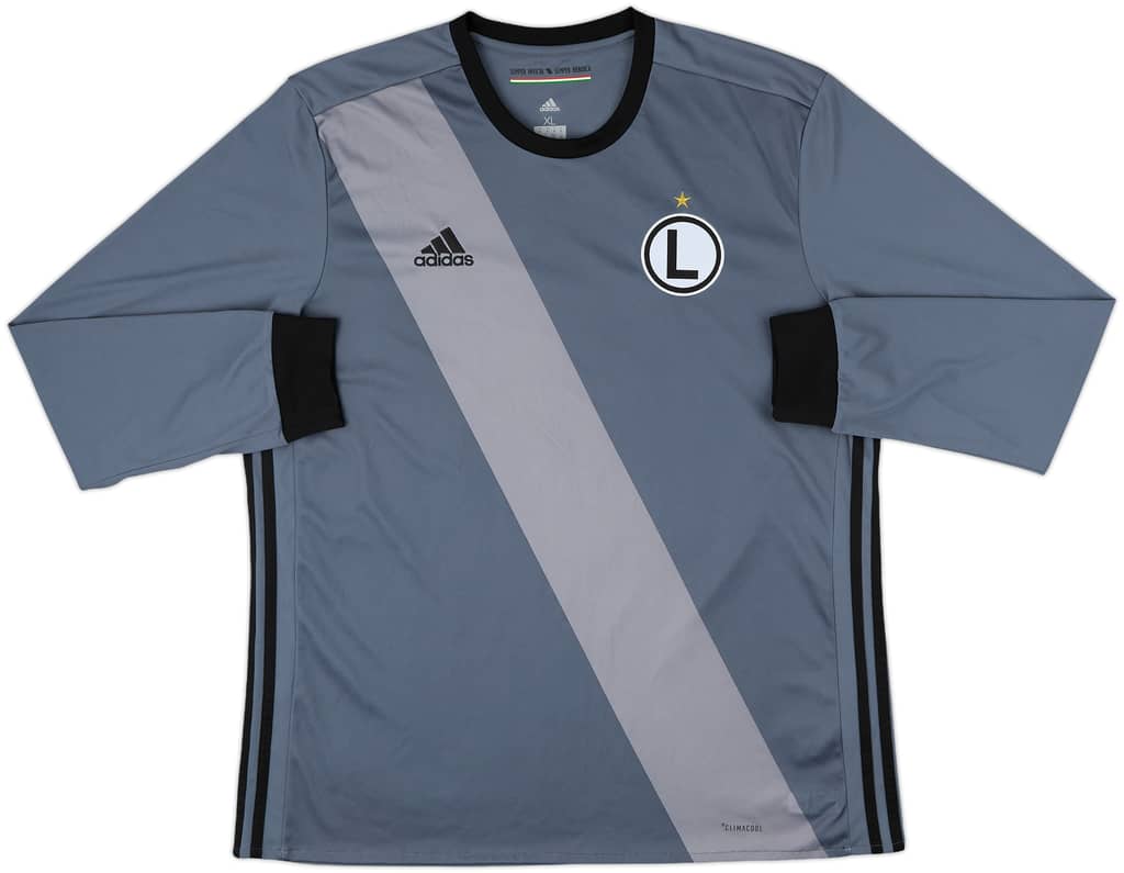 2017-18 Legia Warsaw Away L/S Shirt - 10/10 - (XL)