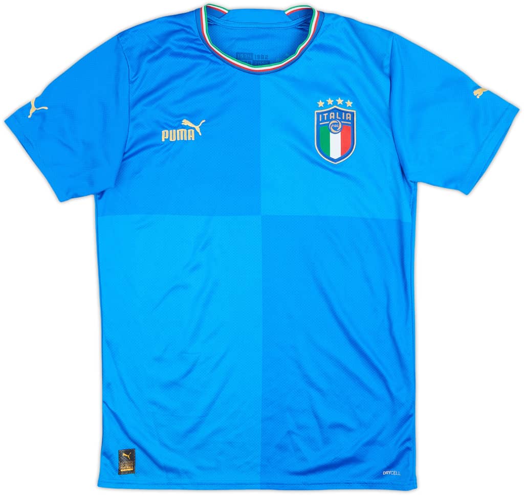 2022-23 Italy Home Shirt - 8/10 - (S)