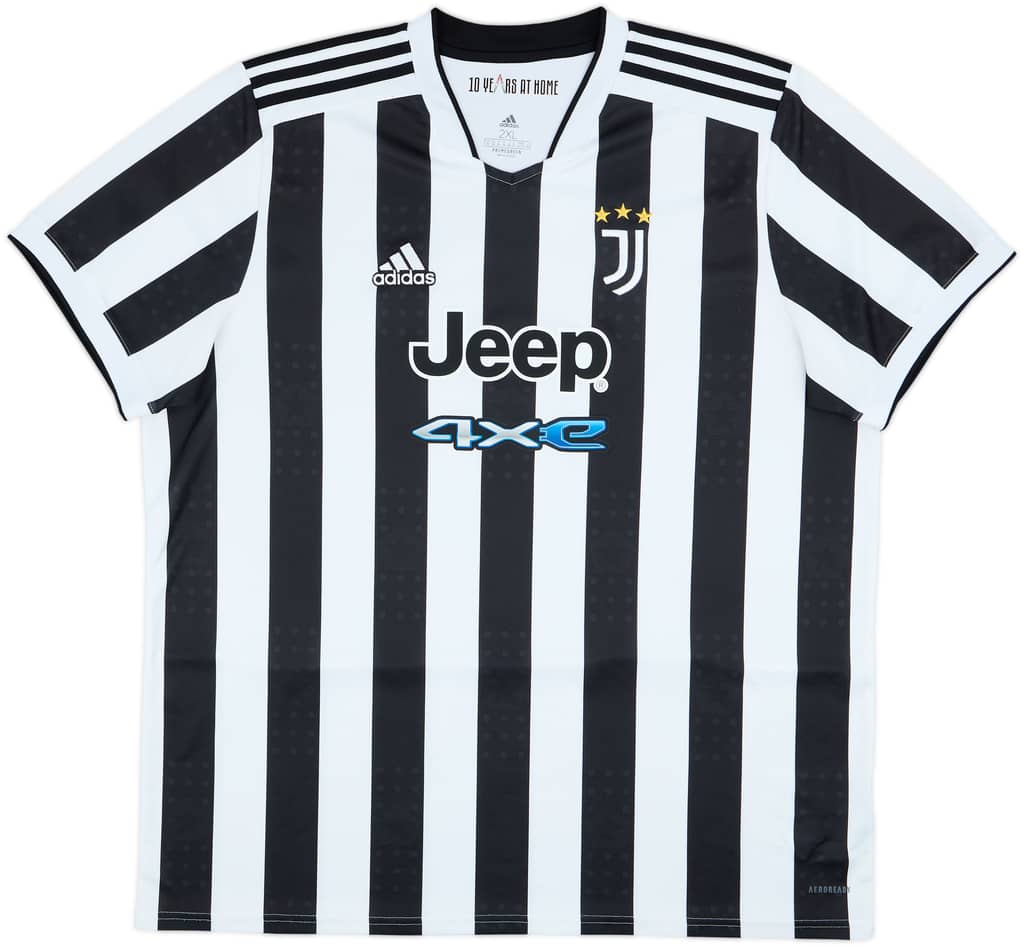 2021-22 Juventus Home Shirt - 10/10 - (XXL)