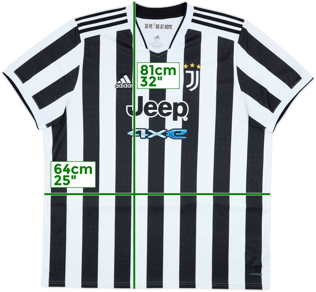 2021-22 Juventus Home Shirt - 10/10 - (XXL)