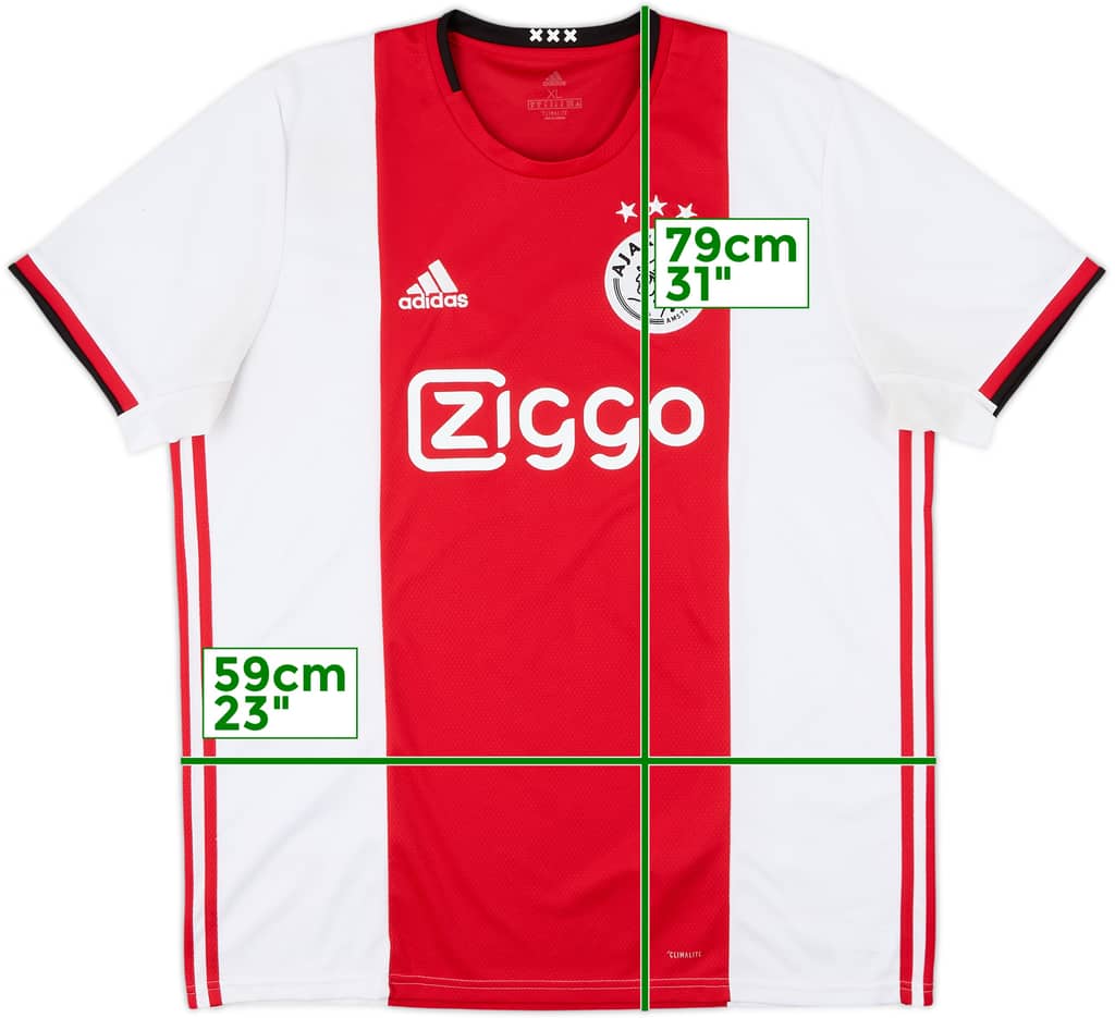 2019-20 Ajax Home Shirt - 8/10 - (XL)