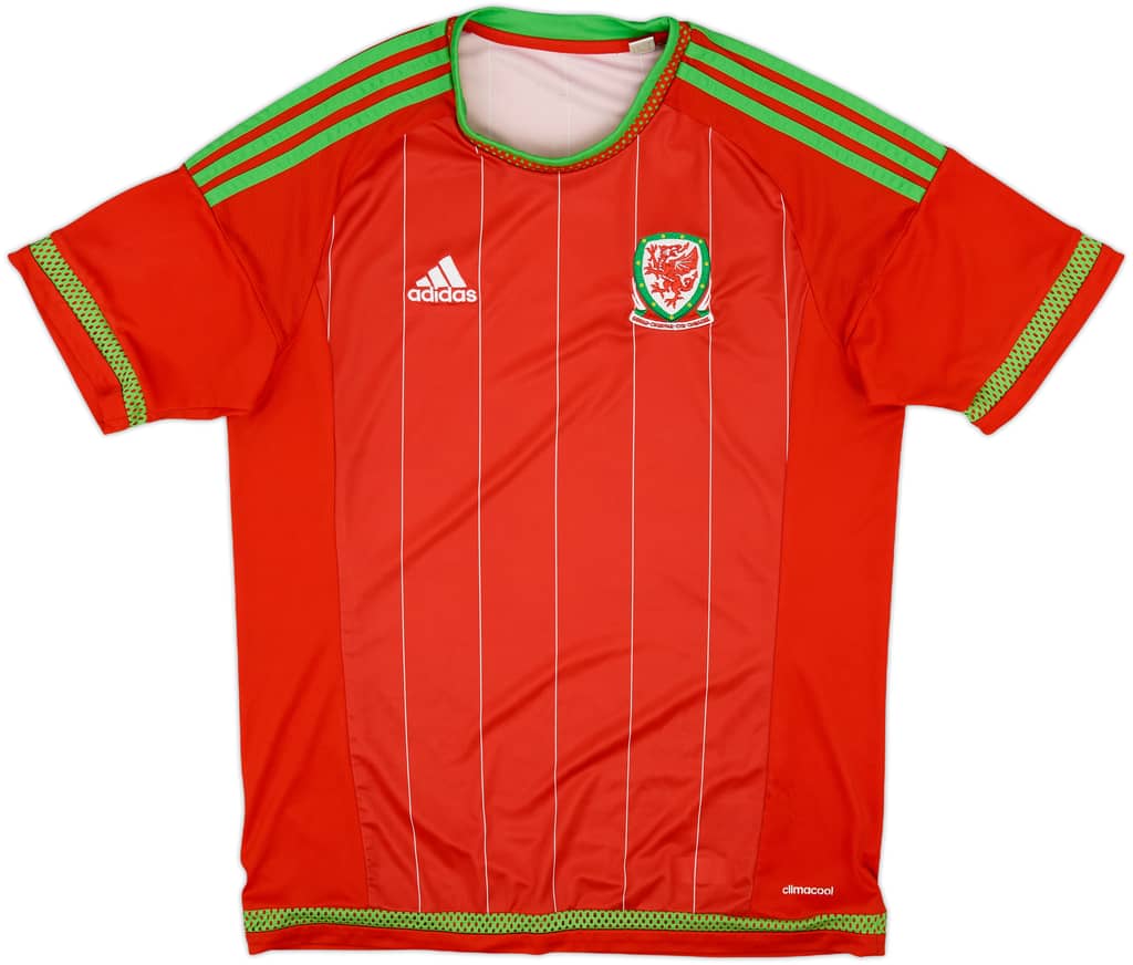2015-16 Wales Home Shirt - 8/10 - (M)