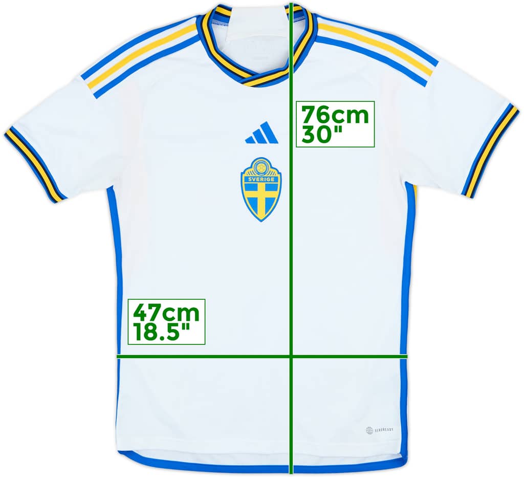 2022-23 Sweden Away Shirt - 10/10 - (M)
