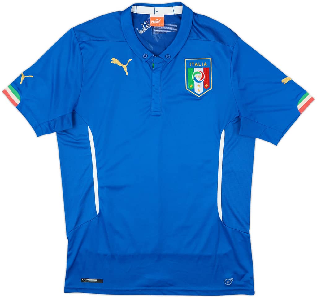 2014-15 Italy Home Shirt - 8/10 - (L)