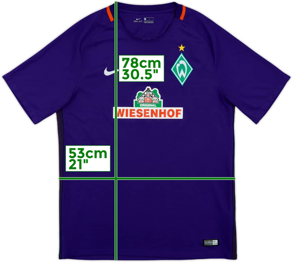 2016-17 Werder Bremen Away Shirt - 10/10 - (L)