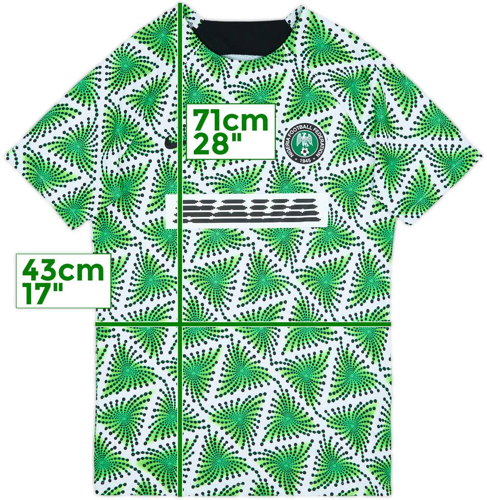 2022-23 Nigeria Nike Training Shirt - 10/10 - (S)