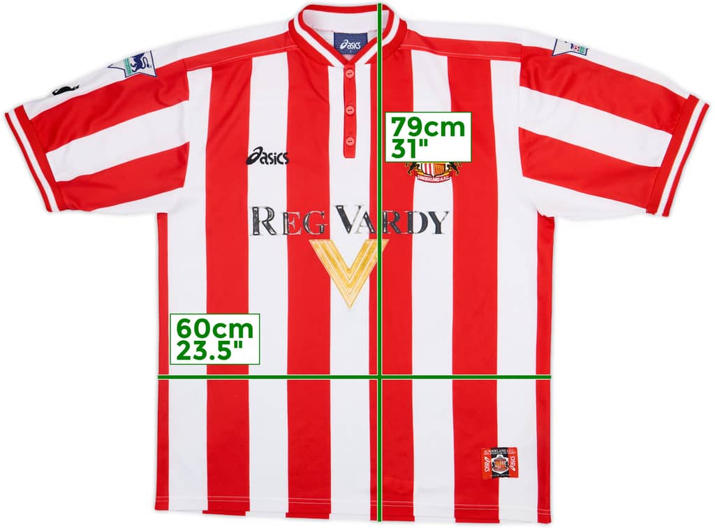 1999-00 Sunderland Home Shirt - 6/10 - (L)