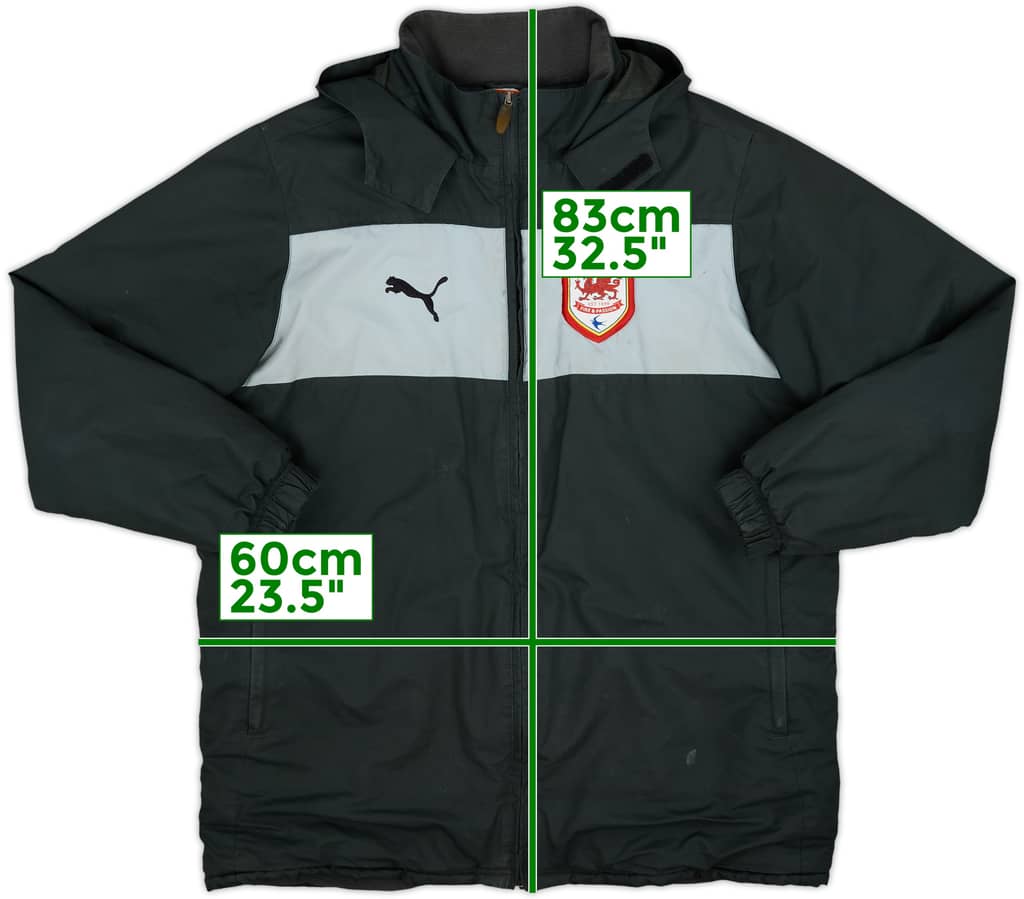2012-13 Cardiff City Puma Padded Bench Coat - 6/10 - (M)