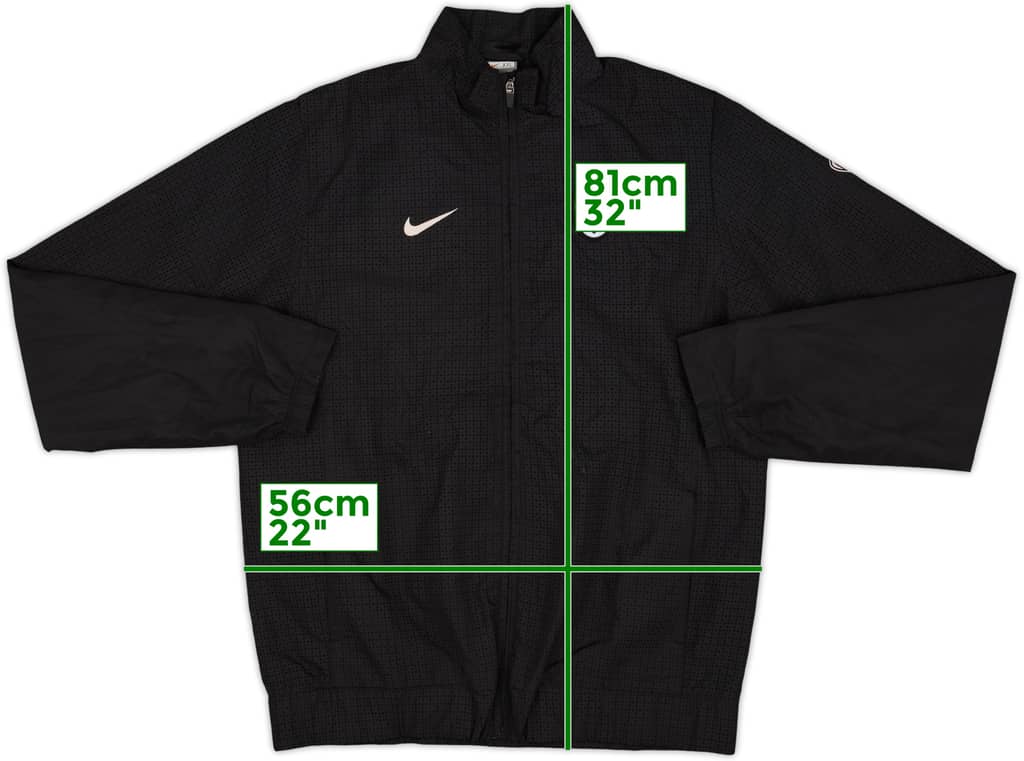 2008-09 Juventus Nike Track Jacket - 8/10 - (XXL)