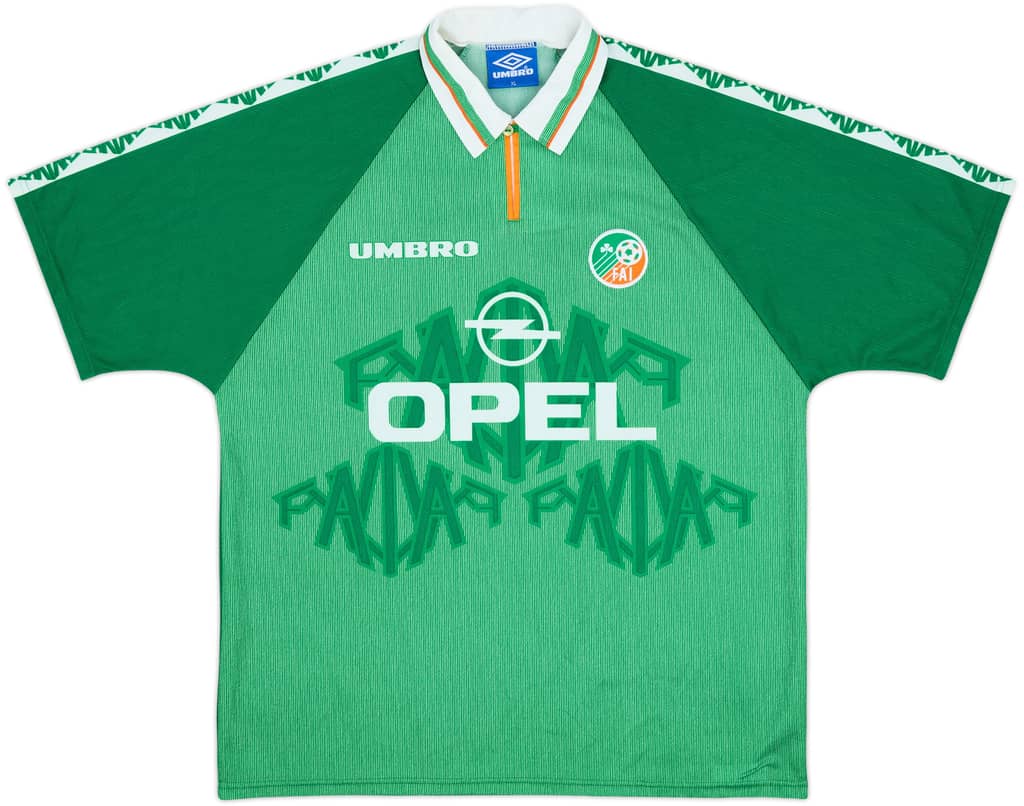 1996-98 Ireland Home Shirt - 10/10 - (XL)