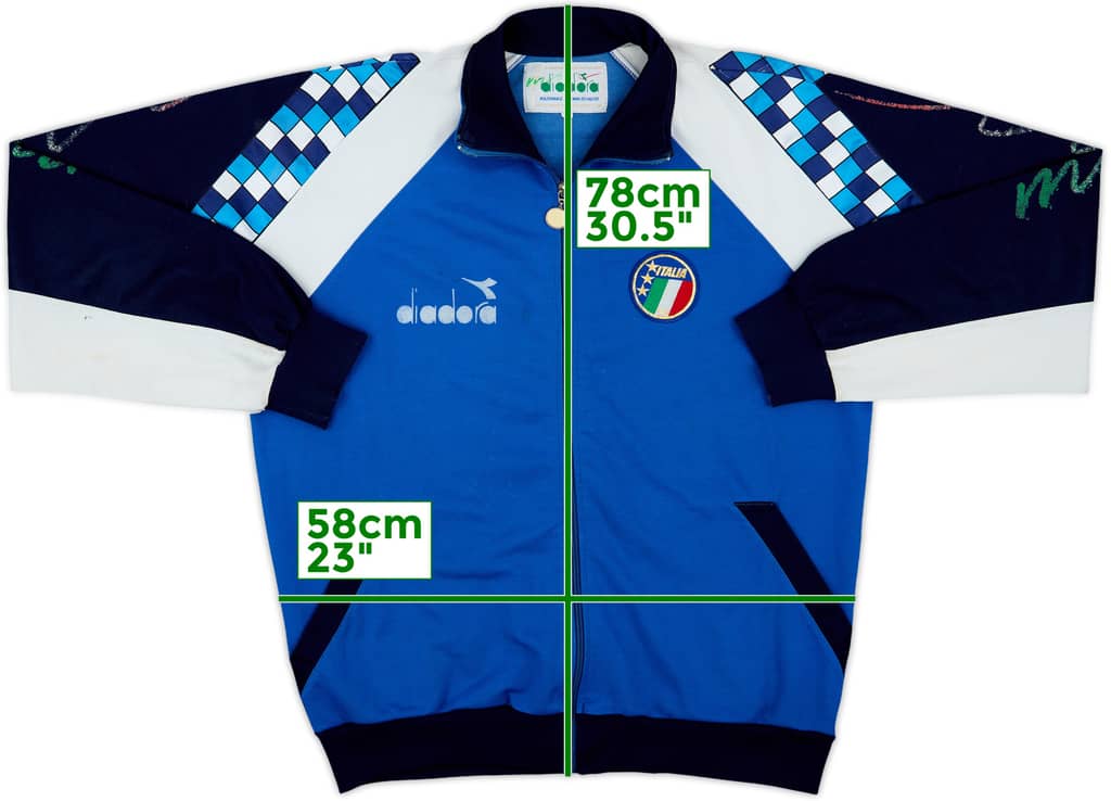 1990 Italy Diadora Track Jacket - 6/10 - (XL)