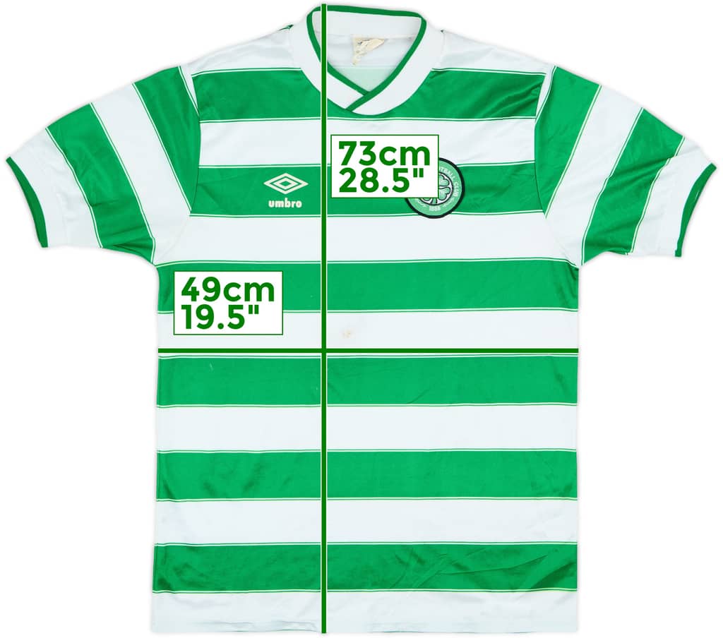 1985-87 Celtic Home Shirt - 5/10 - (M)