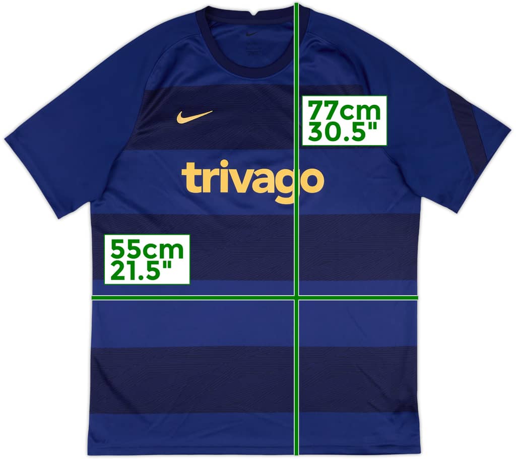 2021-22 Chelsea Nike Training Shirt - 10/10 - (XL)