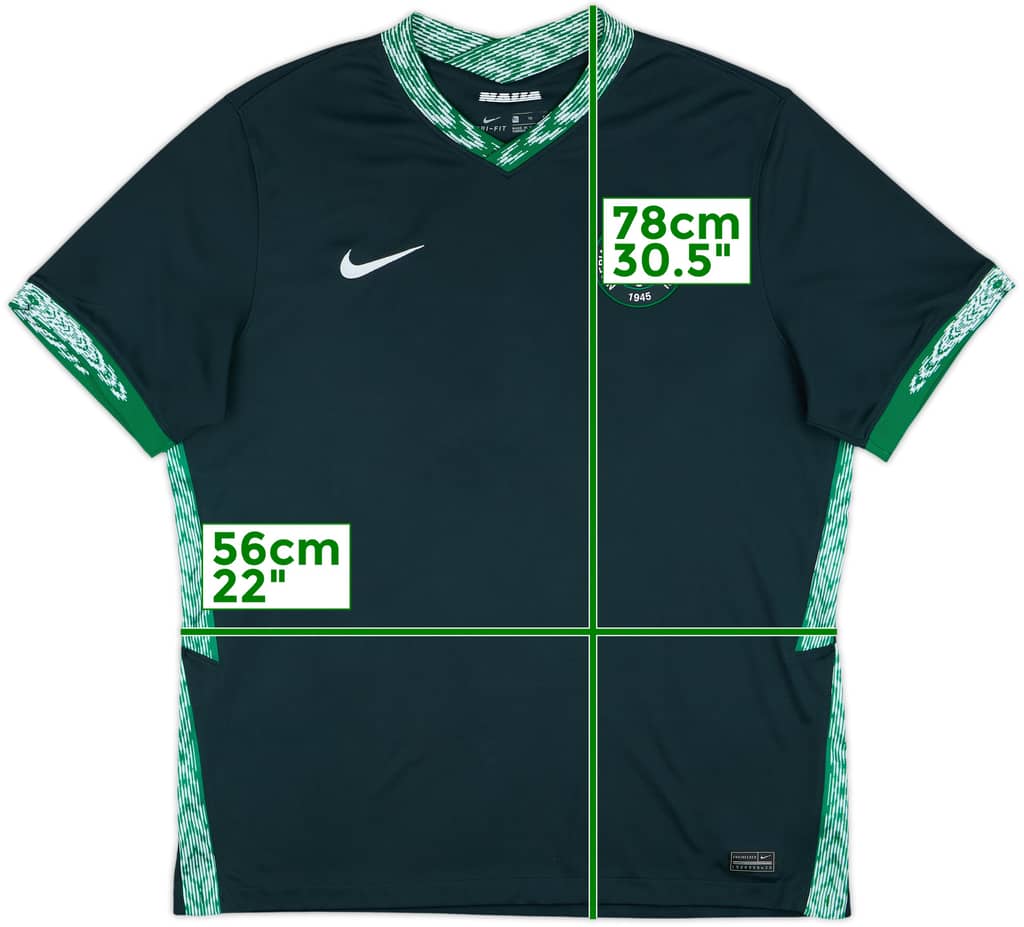 2020-21 Nigeria Away Shirt - 8/10 - (XL)