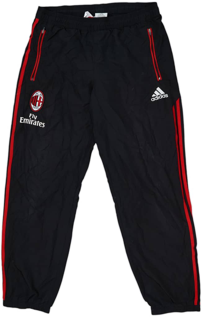 2012-13 AC Milan adidas Track Pants/Bottoms - 5/10 - (XL)