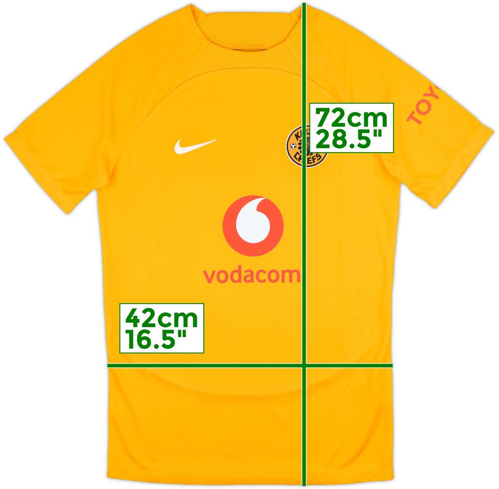 2022-23 Kaizer Chiefs Nike Training Shirt - 8/10 - (S)