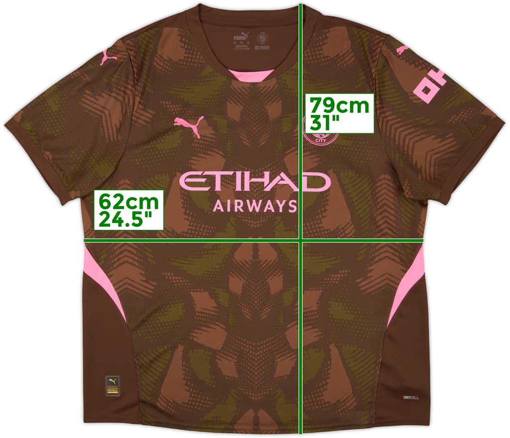 2024-25 Manchester City GK Shirt - 10/10 - (XXL)