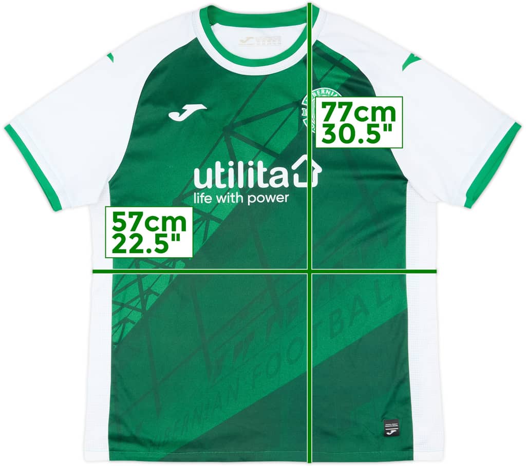 2022-23 Hibernian Home Shirt - 8/10 - (XXL)