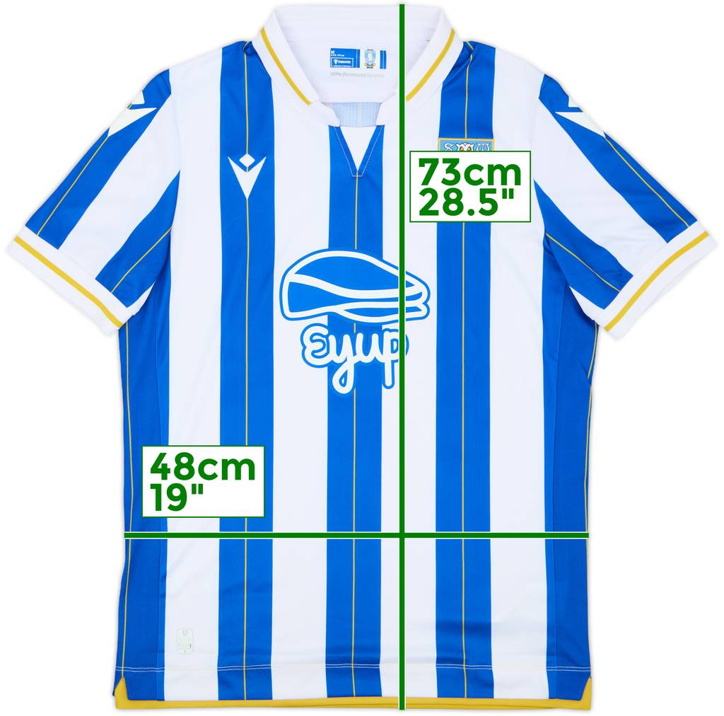 2023-24 Sheffield Wednesday Home Shirt - 10/10 - (M)