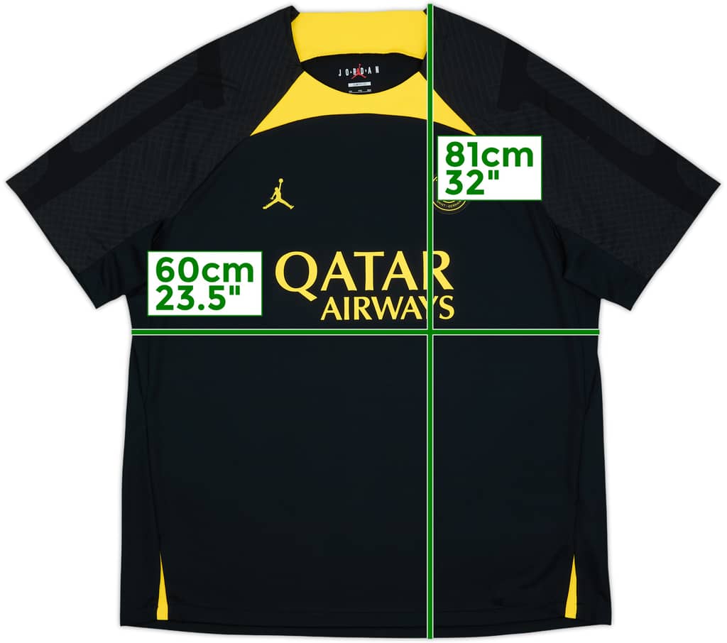 Camiseta Jordan de entrenamiento del Paris Saint-Germain 2023-24 - 10/10 - (XXL)