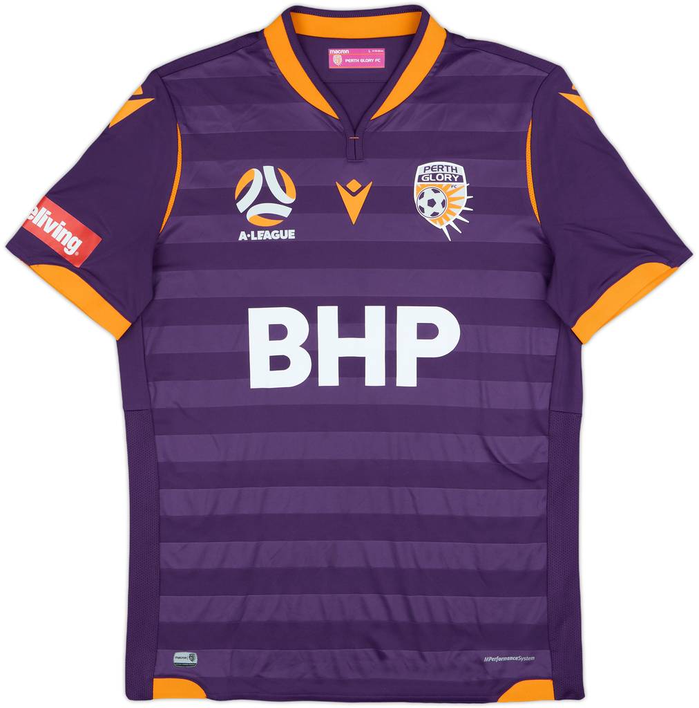 2020-21 Perth Glory Authentic Home Shirt - 8/10 - (L)