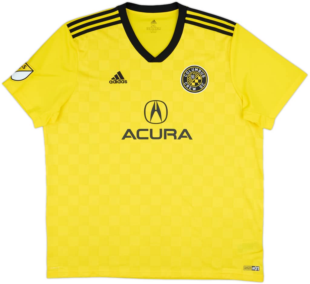 2018 Columbus Crew Home Shirt - 8/10 - (XXL)