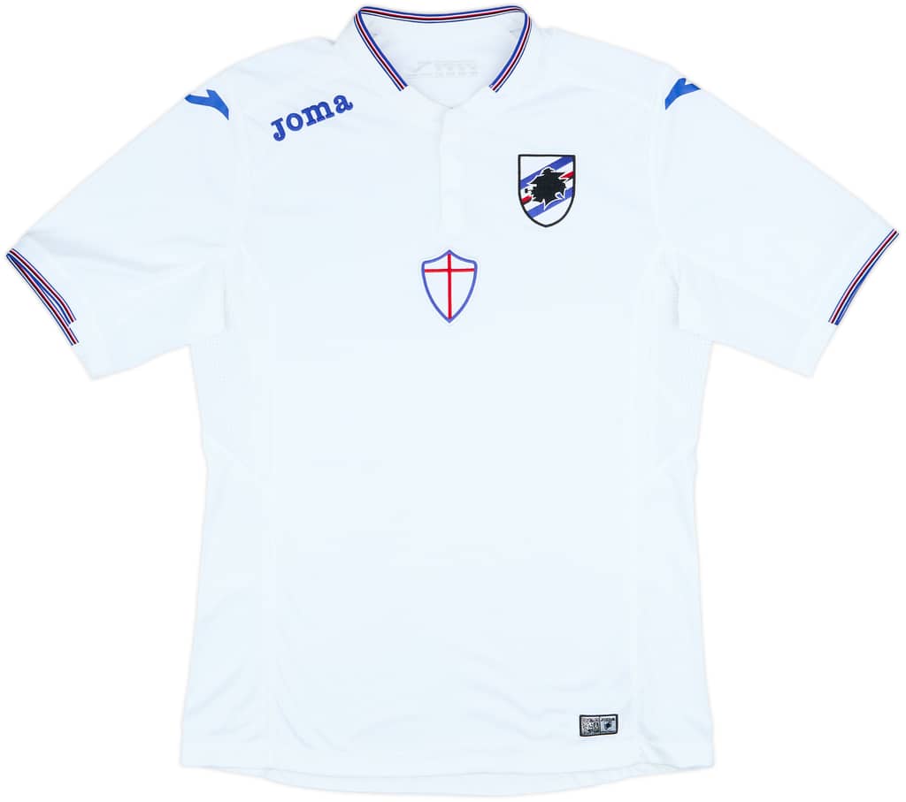 2015-16 Sampdoria Away Shirt - 10/10 - (XXL)