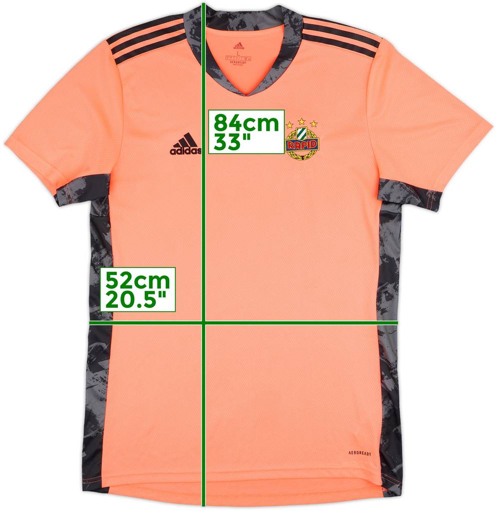 2020-21 Rapid Vienna S/S GK Shirt - 8/10 - (L)