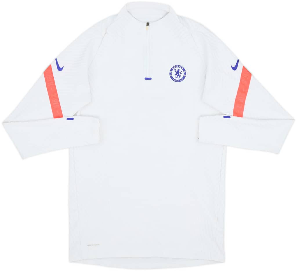 2020-21 Chelsea Nike Vaporknit 1/4 Zip Drill Top - 7/10 - (M)