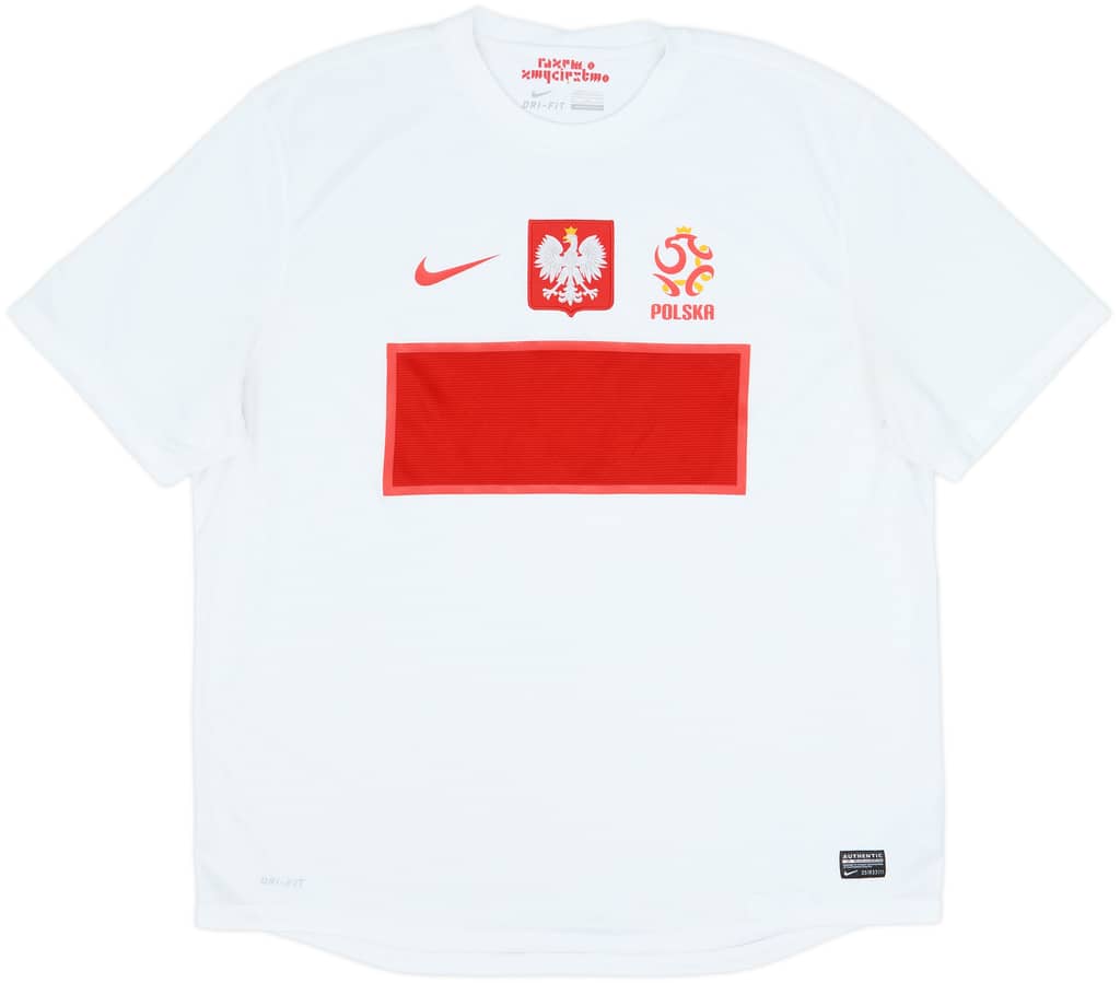 2012-13 Poland Home Shirt - 8/10 - (XXL)