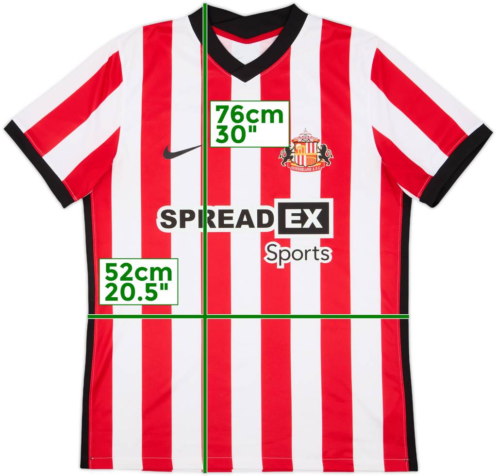2022-23 Sunderland Home Shirt - 8/10 - (L)