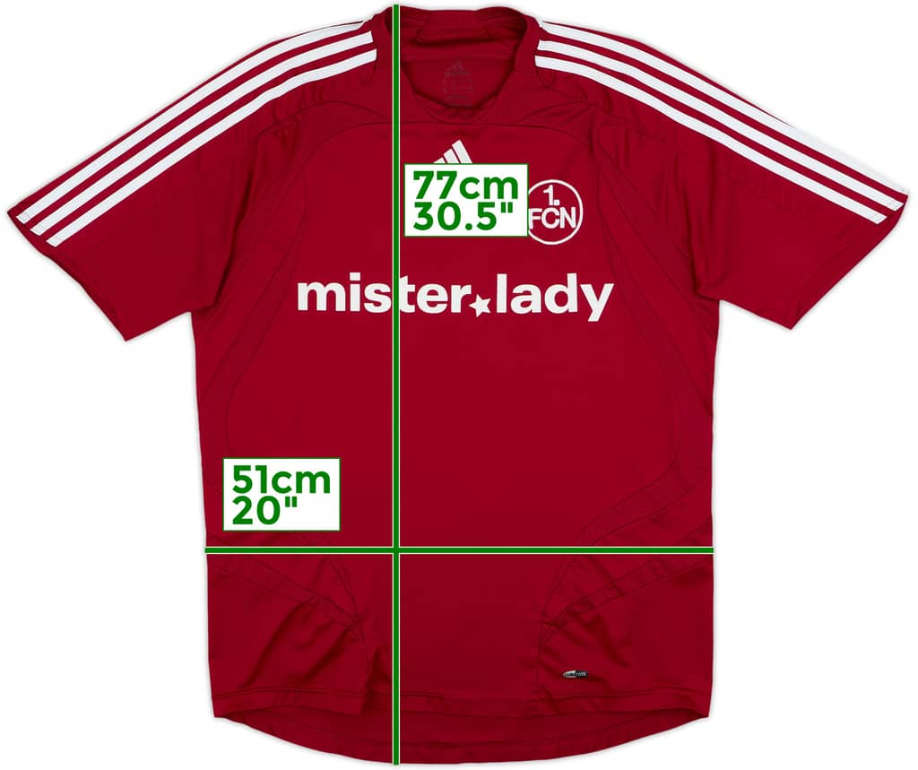 2007-08 Nurnberg Home Shirt - 8/10 - (M)